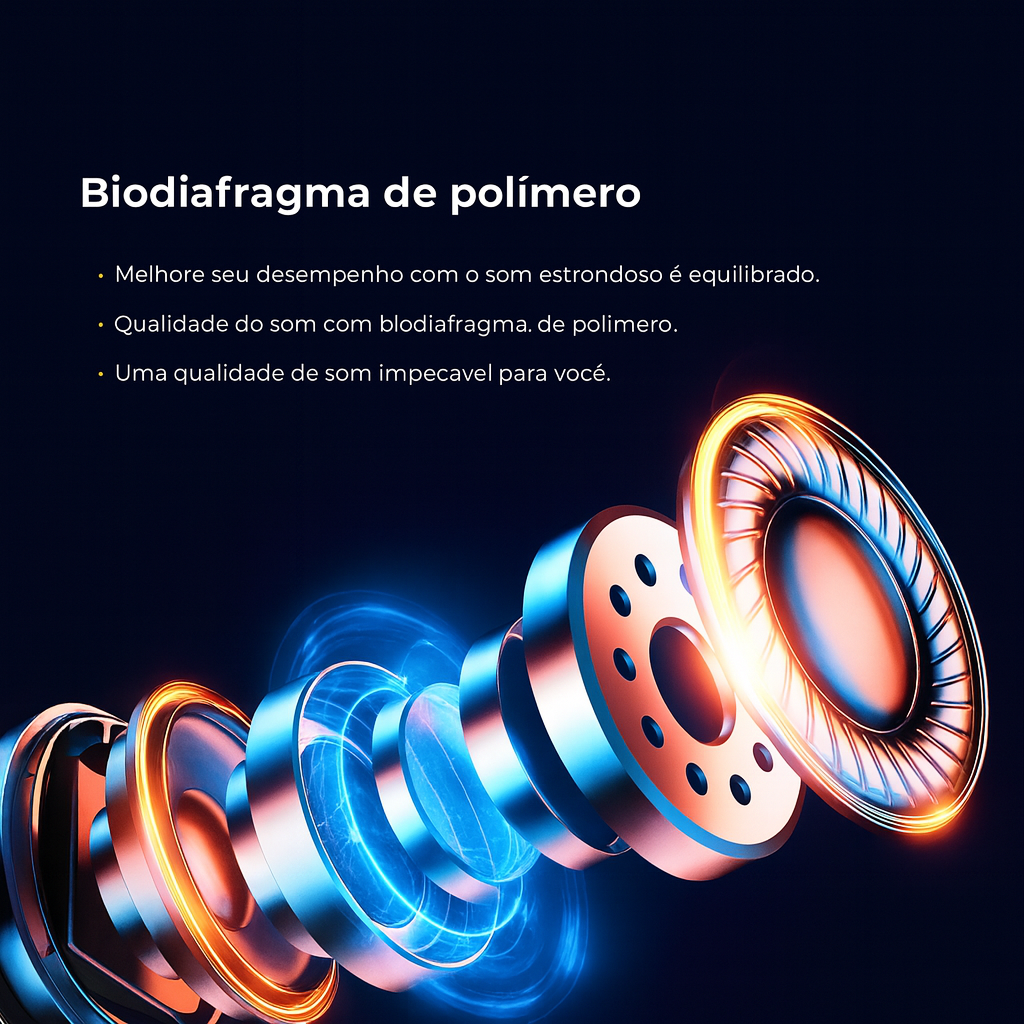 Fones De Ouvido Auricular Bluetooth Wireless Touch Luz Rgb K