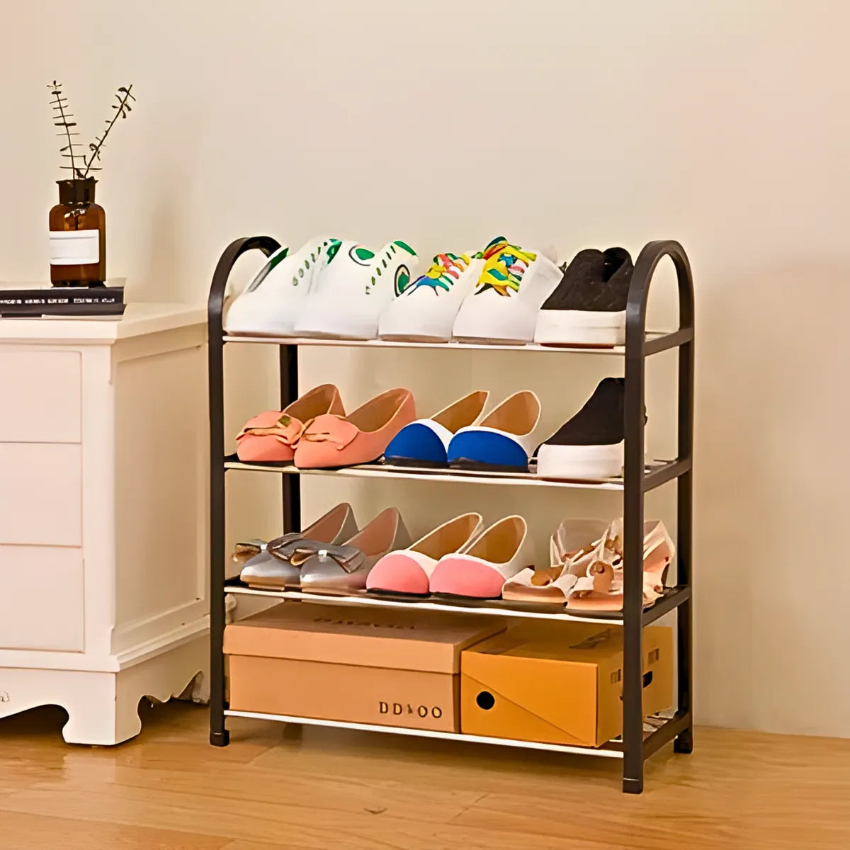 Sapateira 4 Andares Organizador De Sapatos