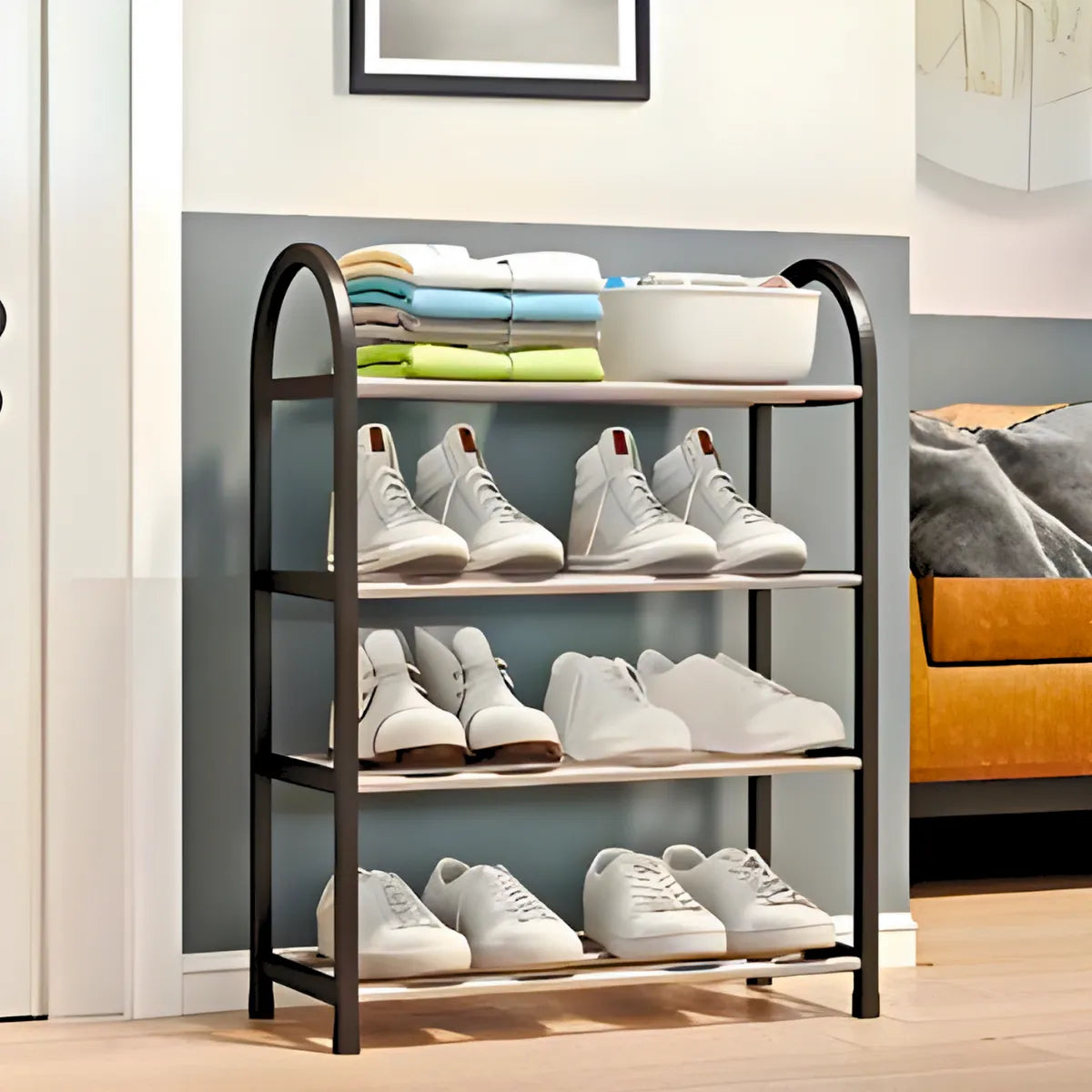 Sapateira 4 Andares Organizador De Sapatos