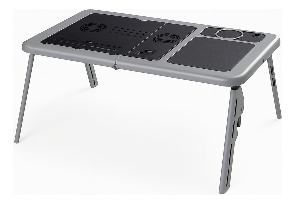 Mesa para Notebook com Cooler – Conforto, Ergonomia e Refrigeração em Qualquer Lugar
