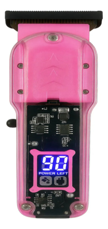 Máquina de Cortar Cabelo Transparente com Visor Digital – TY-8268