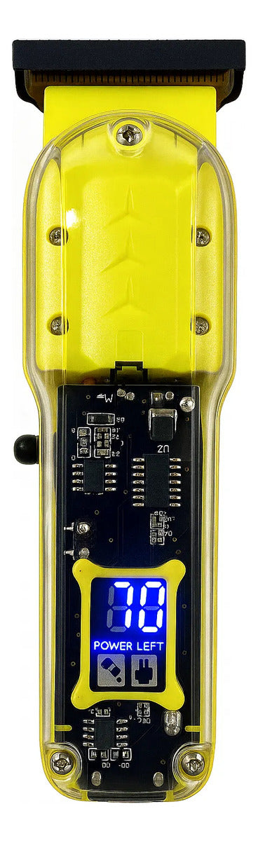 Máquina de Cortar Cabelo Transparente com Visor Digital – TY-8268