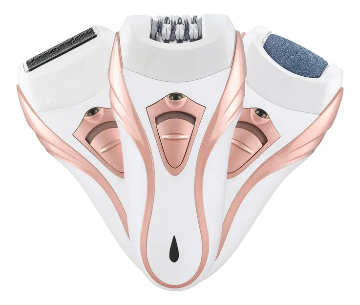 Depilador Elétrico 3 em 1 – Beleza, Praticidade e Conforto em um Só Aparelho