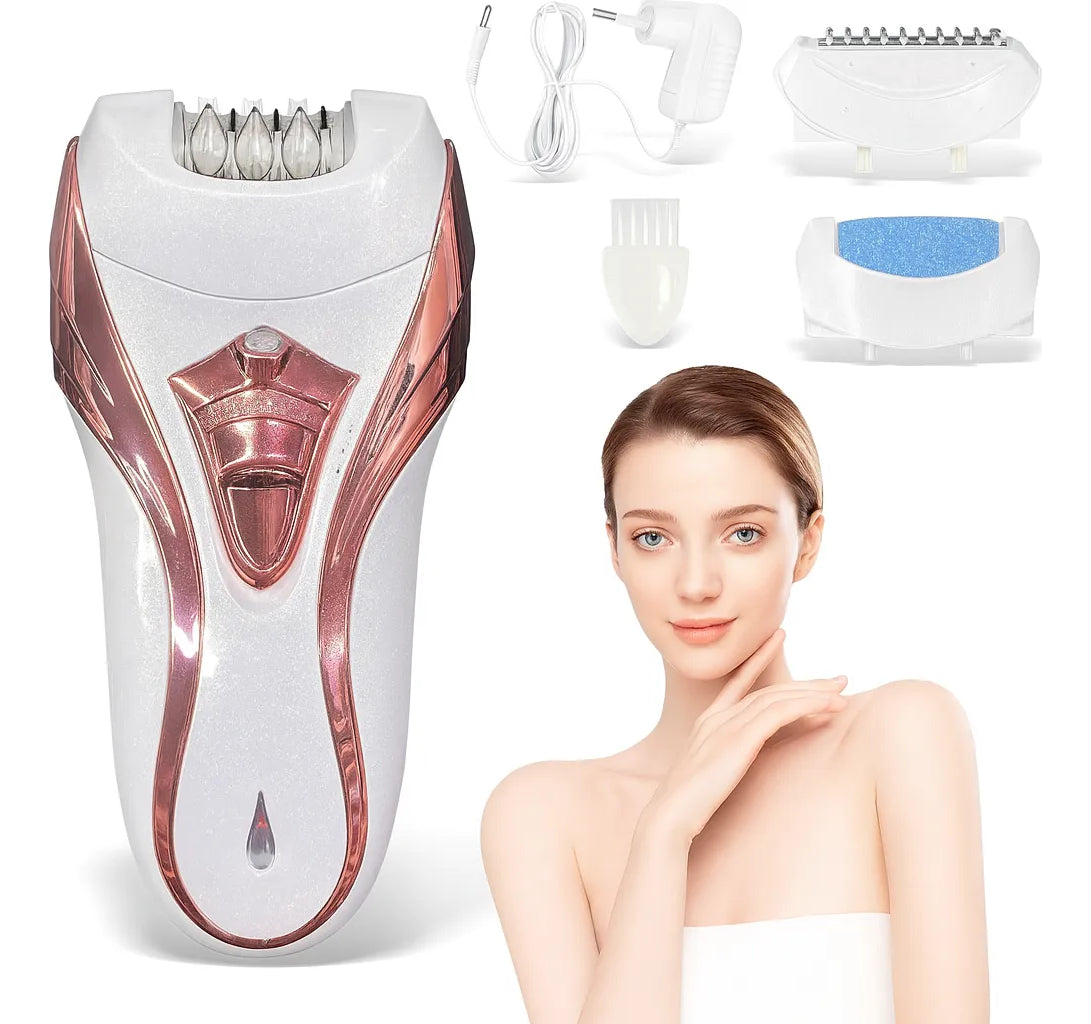 Depilador Elétrico 3 em 1 – Beleza, Praticidade e Conforto em um Só Aparelho