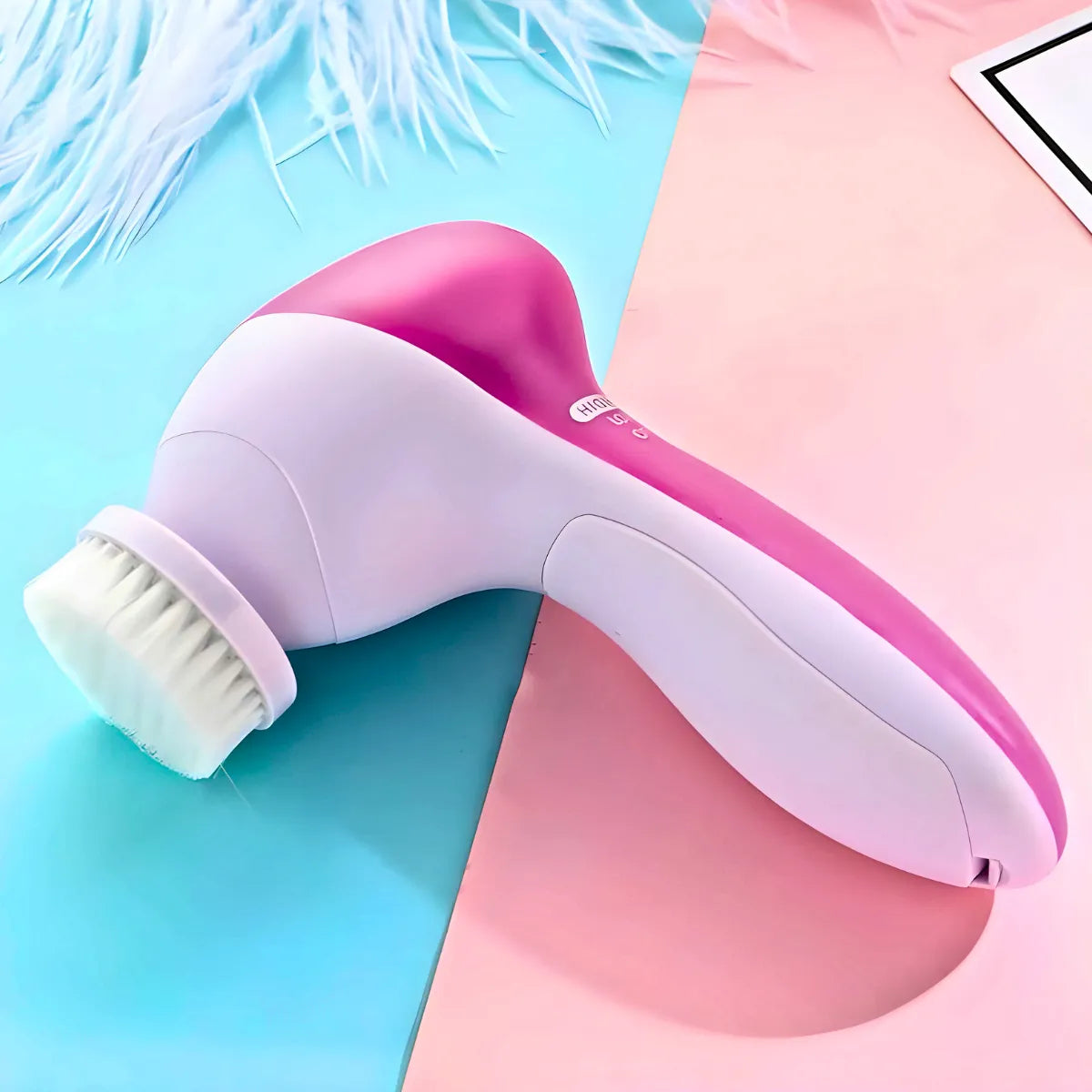 Escova de Limpeza Facial 5 em 1 – Pele Renovada Todos os Dias