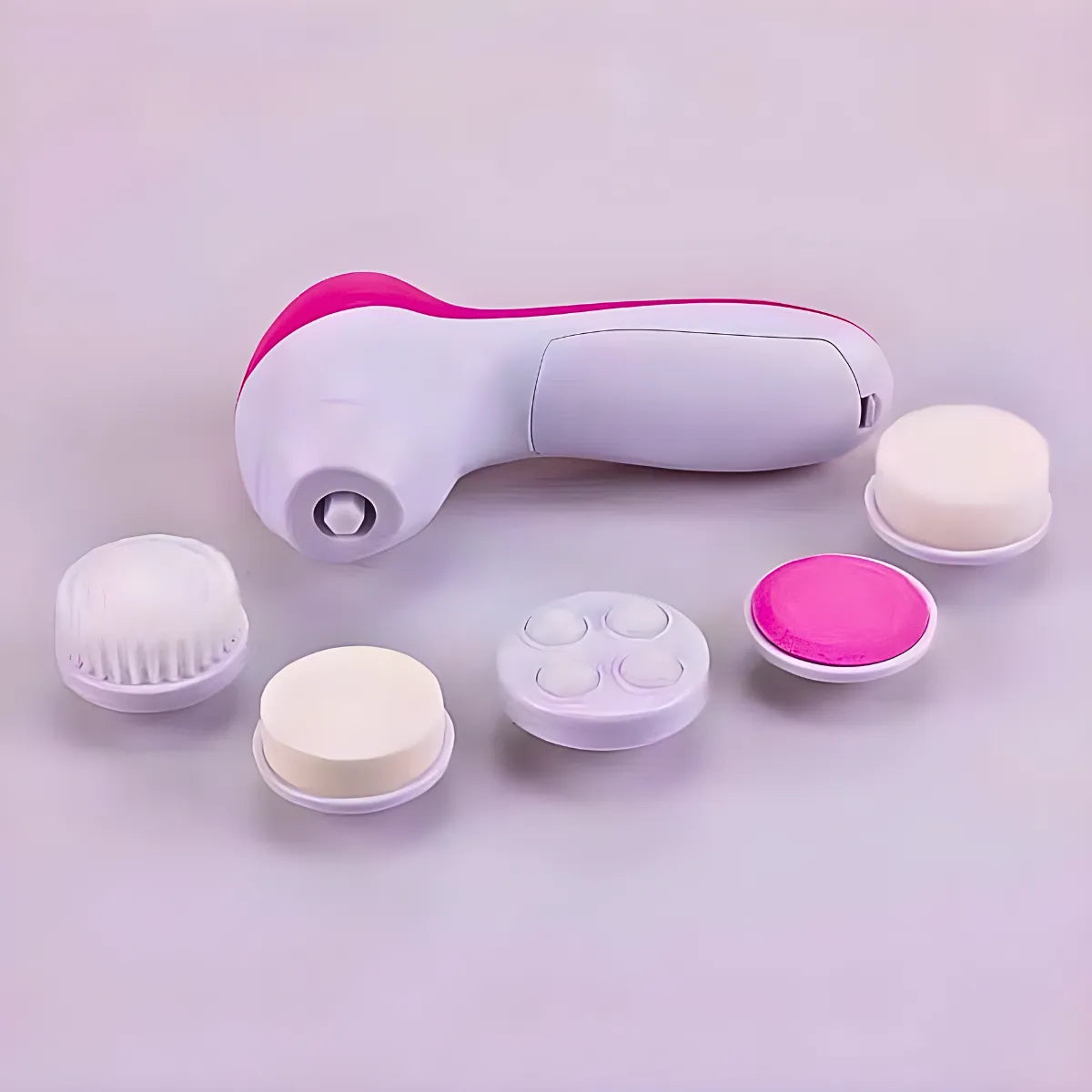 Escova de Limpeza Facial 5 em 1 – Pele Renovada Todos os Dias