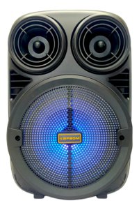 Caixa de Som Bluetooth Portátil 100W com Microfone – Kapbom KA-8201