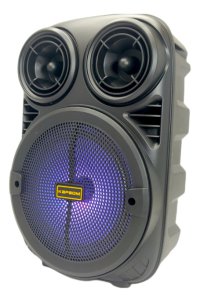 Caixa de Som Bluetooth Portátil 100W com Microfone – Kapbom KA-8201